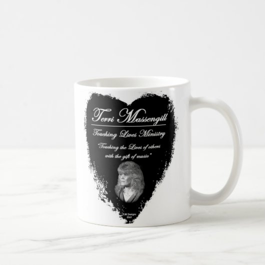 Weißer Kaffee-Tasse Kaffeetasse (Rechts)