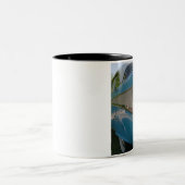 Weißer Kaffee-Tasse mit 57 Chevy Zweifarbige Tasse (Mittel)