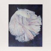 Weißer Kämpfer Puzzle (Vertikal)