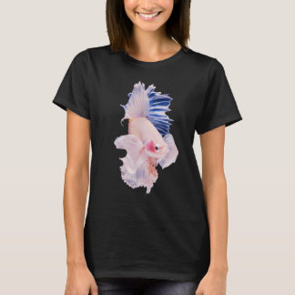 Weißer Kampffisch T-Shirt