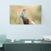 Weißer Kehlkäfer Banner (Messeveranstaltung)