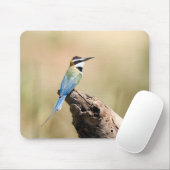 Weißer Kehlkäfer Mousepad (Mit Mouse)