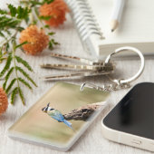 Weißer Kehlkäfer Schlüsselanhänger (Vorderseite rechts)