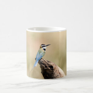 Weißer Kehlkopfbeere Kaffeetasse