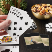 Weißer Kehlkopfbeere Spielkarten (In Situ)