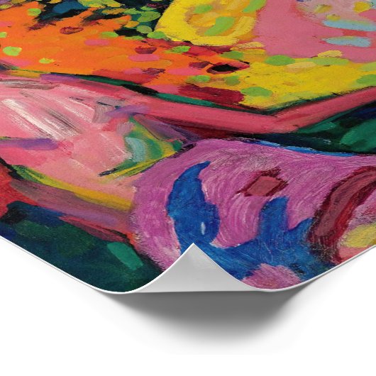 Weisser Klang | Kandinsky Poster (Ecke)