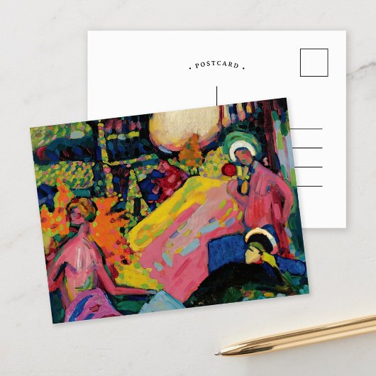 Weisser Klang | Kandinsky Postkarte