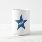 Weißer klassischer Mug ETOILE RUGBY Kaffeetasse (Mittel)