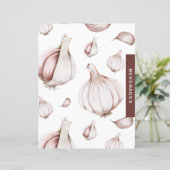 Weißer Knoblauchrezept | Getränke (Stehend Vorderseite)