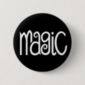 Weißer Knopf Button (Vorderseite)