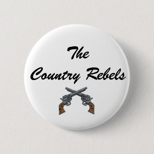 Weißer Knopf Button