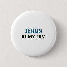 Weißer Knopf - Jesus ist mein Ding
