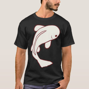 Weißer Koi-Fisch T-Shirt