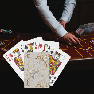 Weißer Kolibri  Spielkarten