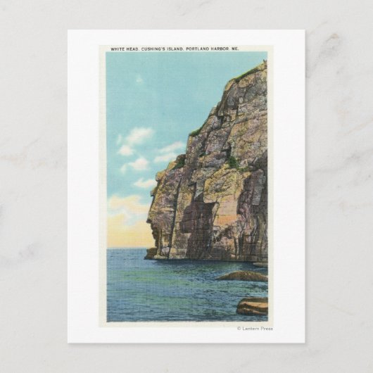 Weißer Kopf im Hafen von Portland Postkarte (Vorderseite)