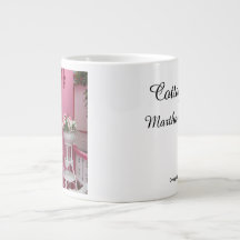 Weißer Korb auf Rosa - Martha's Vineyard