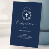 weißer Kranz | Bestätigung Einladung