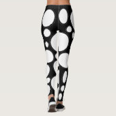 weißer Kreis Leggings (Rückseite)