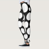 weißer Kreis Leggings (Links)