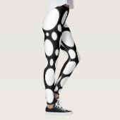 weißer Kreis Leggings (Rechts)