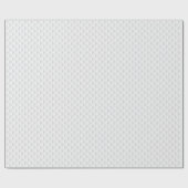 Weißer Kreis mit Prägung Geschenkpapier (Flach)