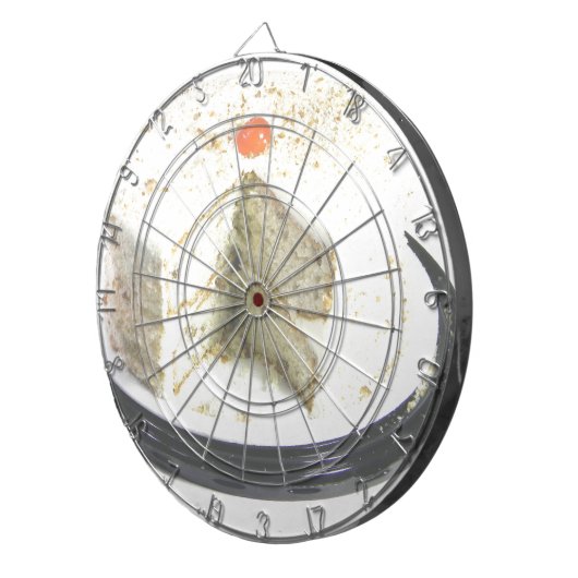 Weißer Kuchen Dartscheibe (Vorderseite rechts)