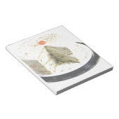 Weißer Kuchen Notizblock (angewinkelt)