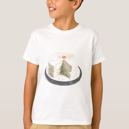Weißer Kuchen T-Shirt (Vorderseite)