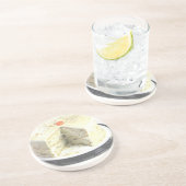 Weißer Kuchen Untersetzer (Seite)