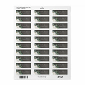 Weißer Kürbis und Gipskraut Rustikaler Fall (Vorne)