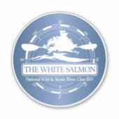 Weißer Lachs (KC2) Aufkleber (Vorderseite)