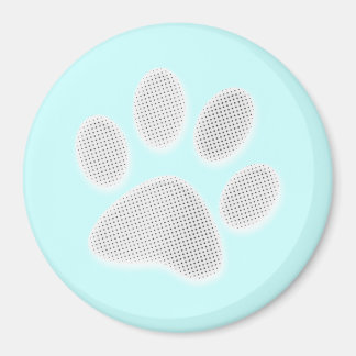 Weißer/leichter Grauer Halbtonpflaster Magnet