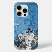 Weißer Leopard Case-Mate iPhone Hülle (Rückseite)