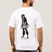 Weißer Leopard T T-Shirt (Rückseite)