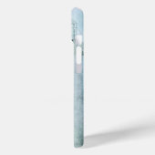 weißer Leuchtturm mit Segelboot Case-Mate iPhone Hülle (Rückseite / Links)