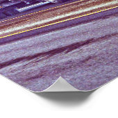 Weißer Lkw - Lkw und Highlights Kunst Poster (Ecke)