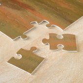 Weißer Llama im Herbst Puzzle (Seite)