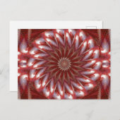 WEISSER LOTUS 14 POSTKARTE (Vorne/Hinten)