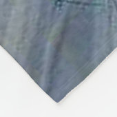 Weißer Löwe Fleecedecke (Ecke)