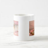 Weißer maltesischer Hund Kaffeetasse (Mittel)