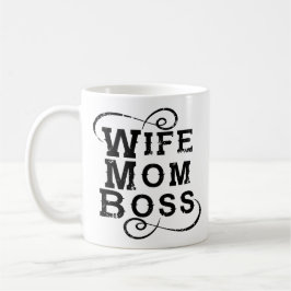 Weißer Mama-Boss, Nottext Kaffeetasse
