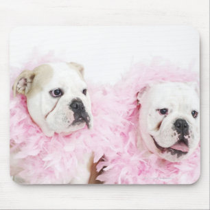 Weißer Mann und Frau Mousepad