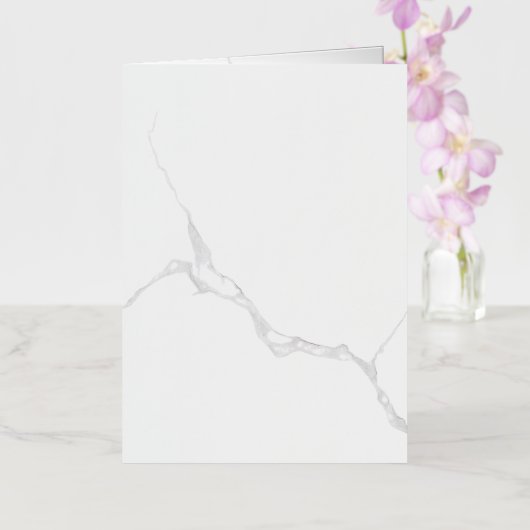Weißer Marmor (Orchidee)