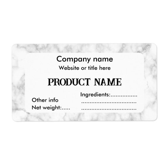 Weißer Marmor (Vorne)