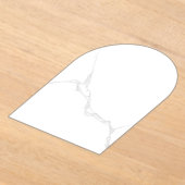 Weißer Marmor Acryleinladungen (Ablage )