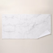 Weißer Marmor Badehandtuch (Badehandtuch)