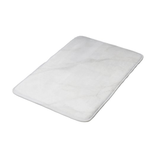 Weißer Marmor Badematte (Schrägansicht)