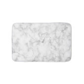 Weißer Marmor Badematte (Vorderseite)