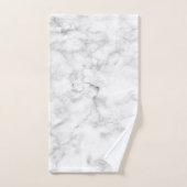 Weißer Marmor Badhandtuch Set (Handtuch)