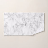 Weißer Marmor Badhandtuch Set (Handtuch)